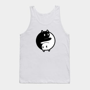 Cat Yin Yang Tank Top